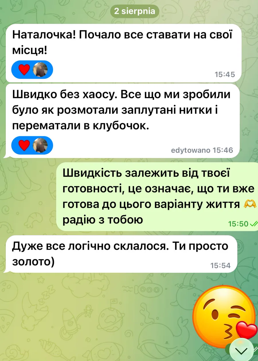 «Все що ми зробили було як розмотали заплутані нитки і перемотали в клубочок»